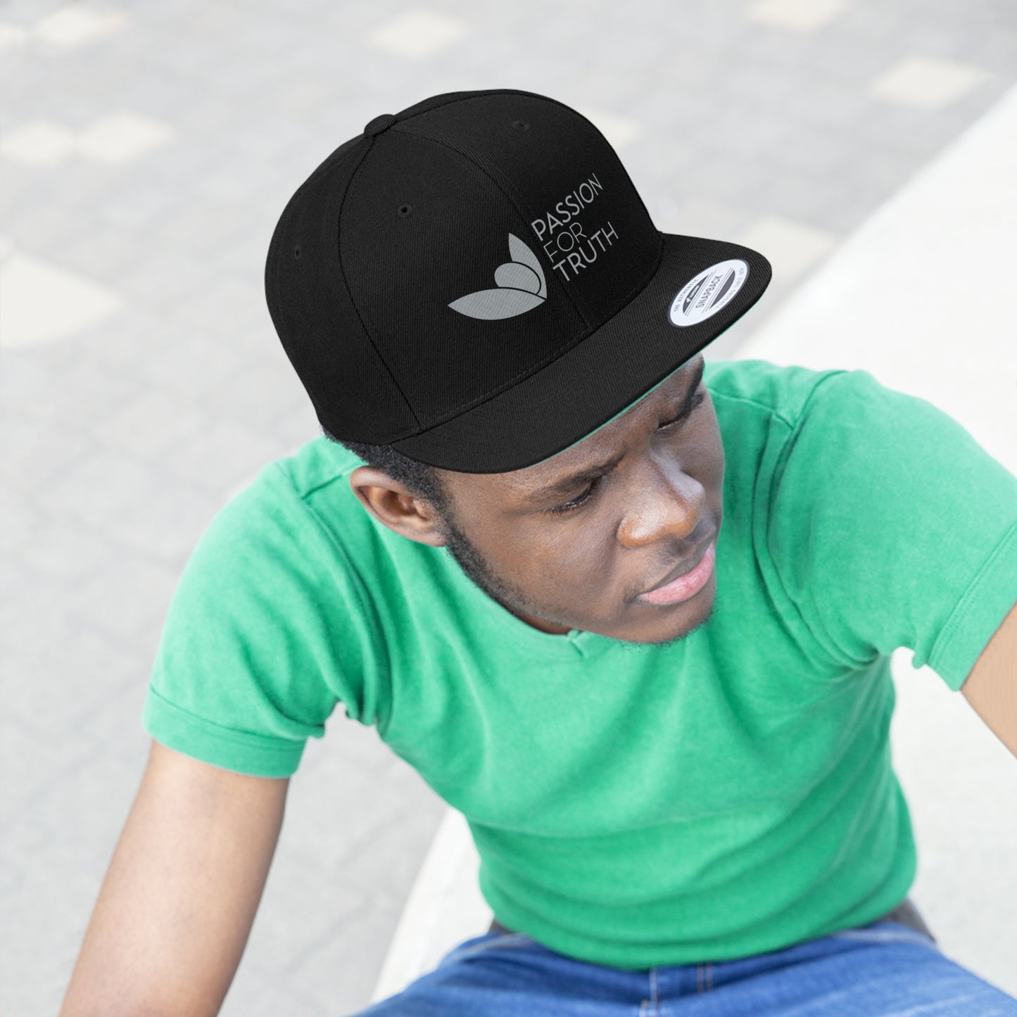Passion For Truth Unisex Flat Bill Hat