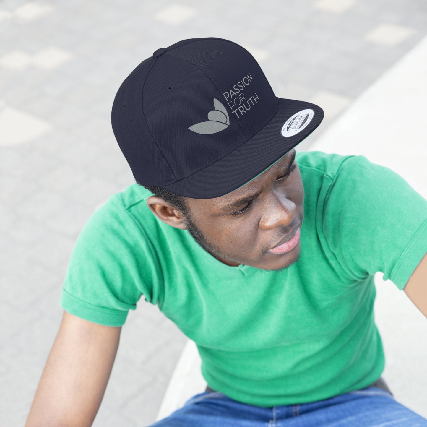 Passion For Truth Unisex Flat Bill Hat