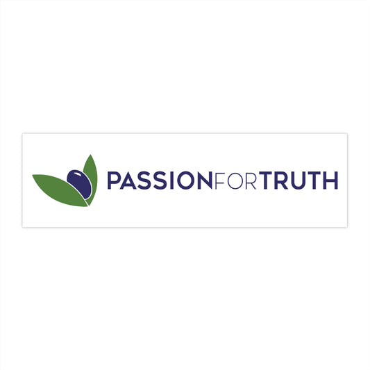 Passion For Truth Bumper Stickers
