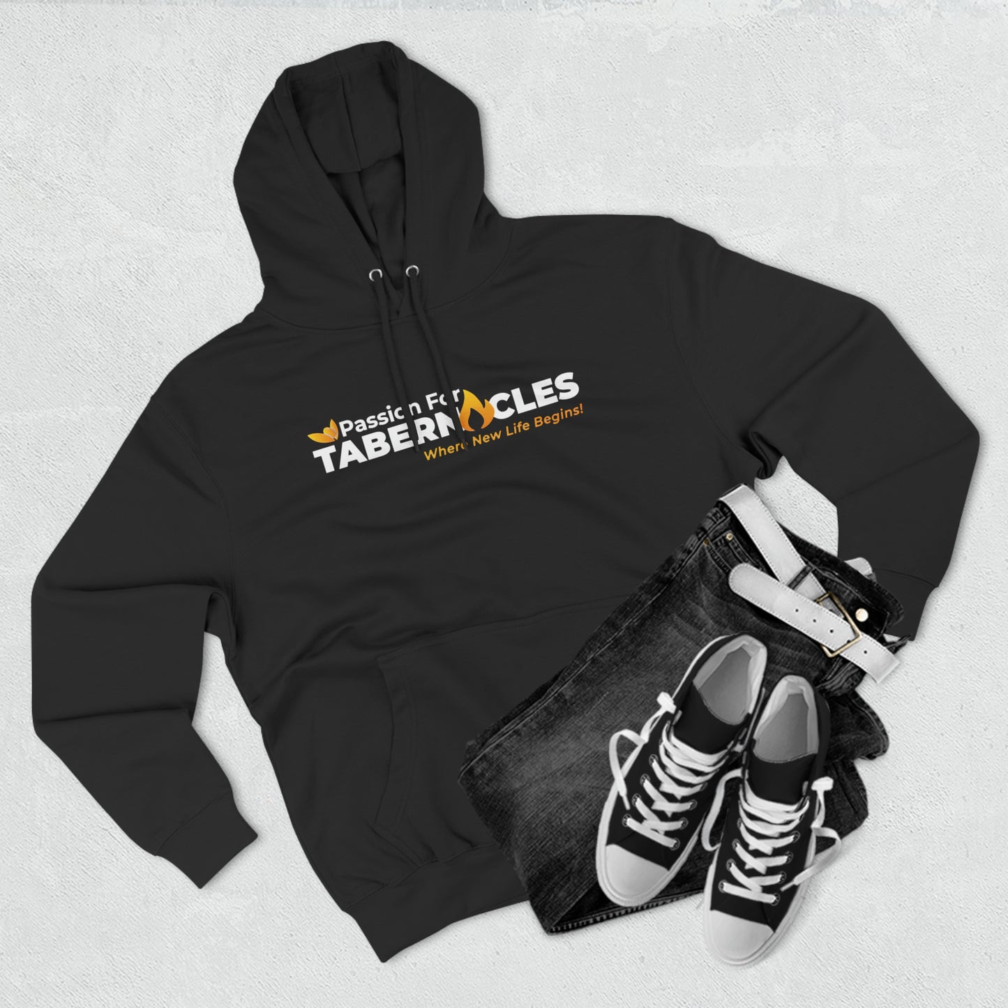Passion For Tabernacles, Unisex Premium Pullover Hoodie