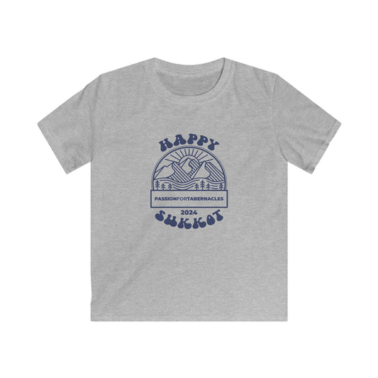 Happy Sukkot! | Kids Softstyle Tee