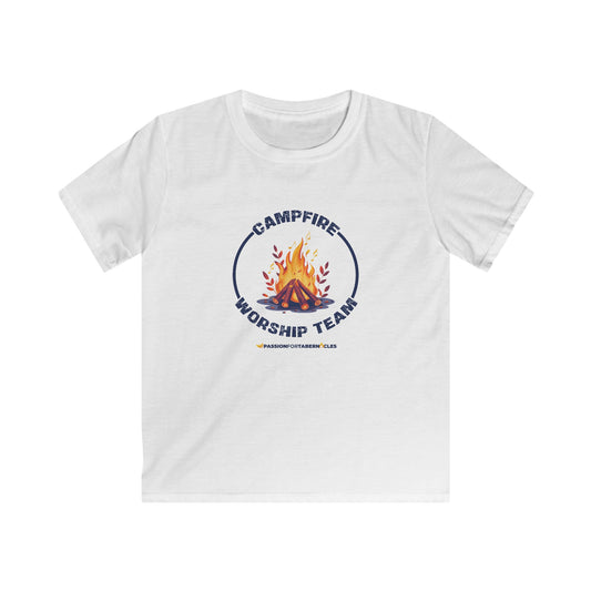 Campfire Worship Team | Kids Softstyle Tee