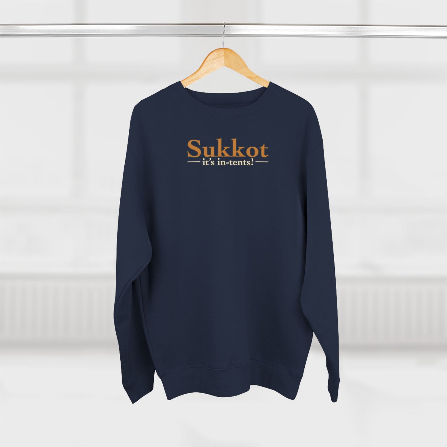 Sukkot it's in-tents! | Unisex Sweatshirt