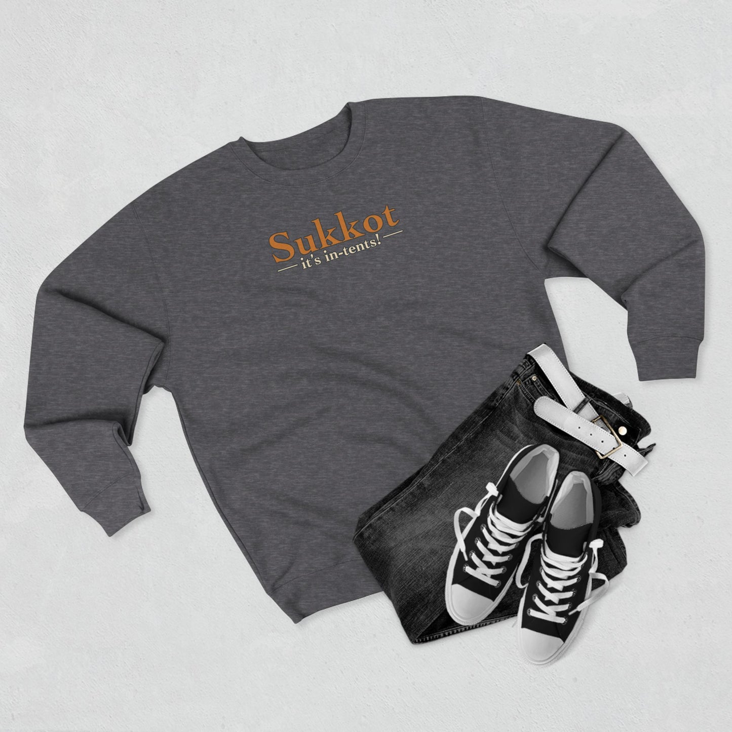 Sukkot it's in-tents! | Unisex Sweatshirt