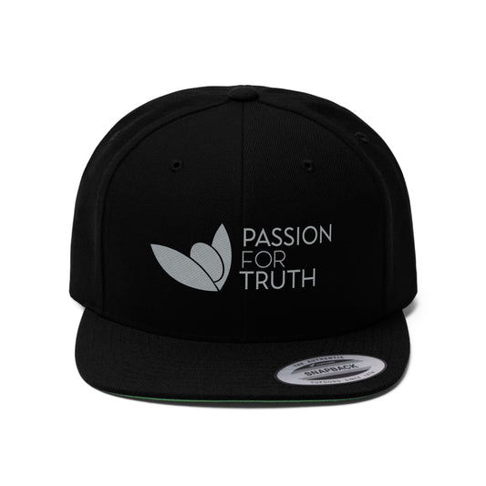 Passion For Truth Unisex Flat Bill Hat
