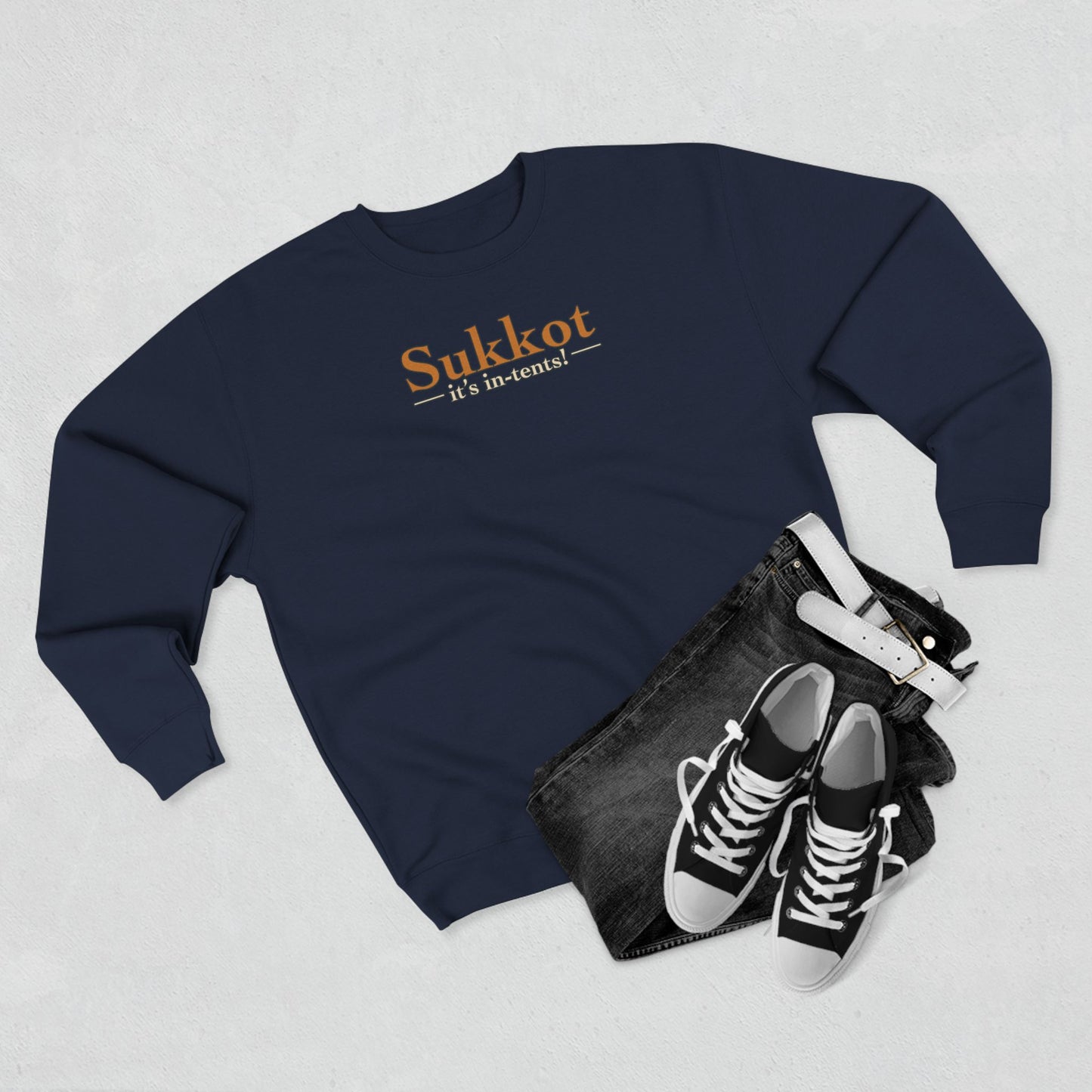 Sukkot it's in-tents! | Unisex Sweatshirt