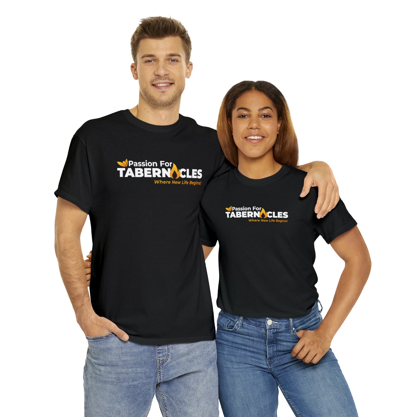 Passion For Tabernacles, Unisex Heavy Cotton Tee