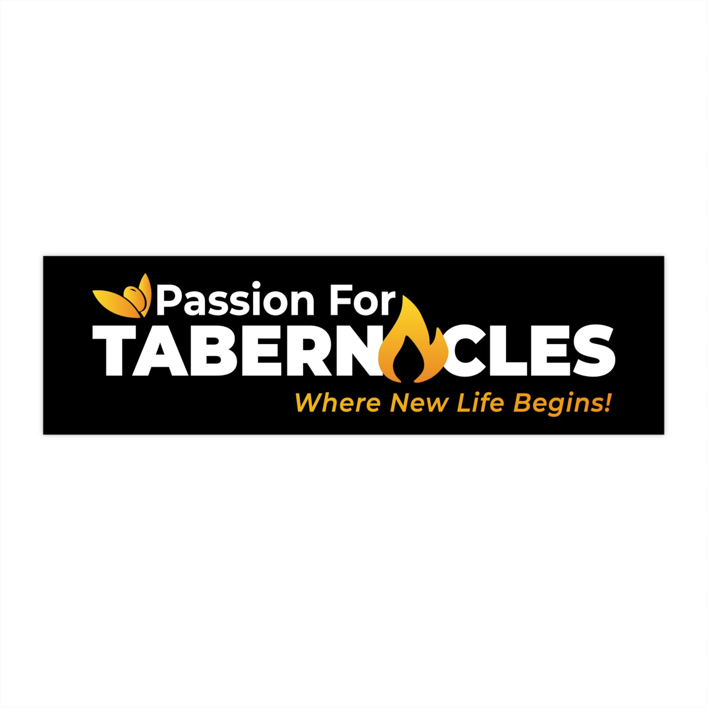 Passion For Tabernacles Bumper Stickers